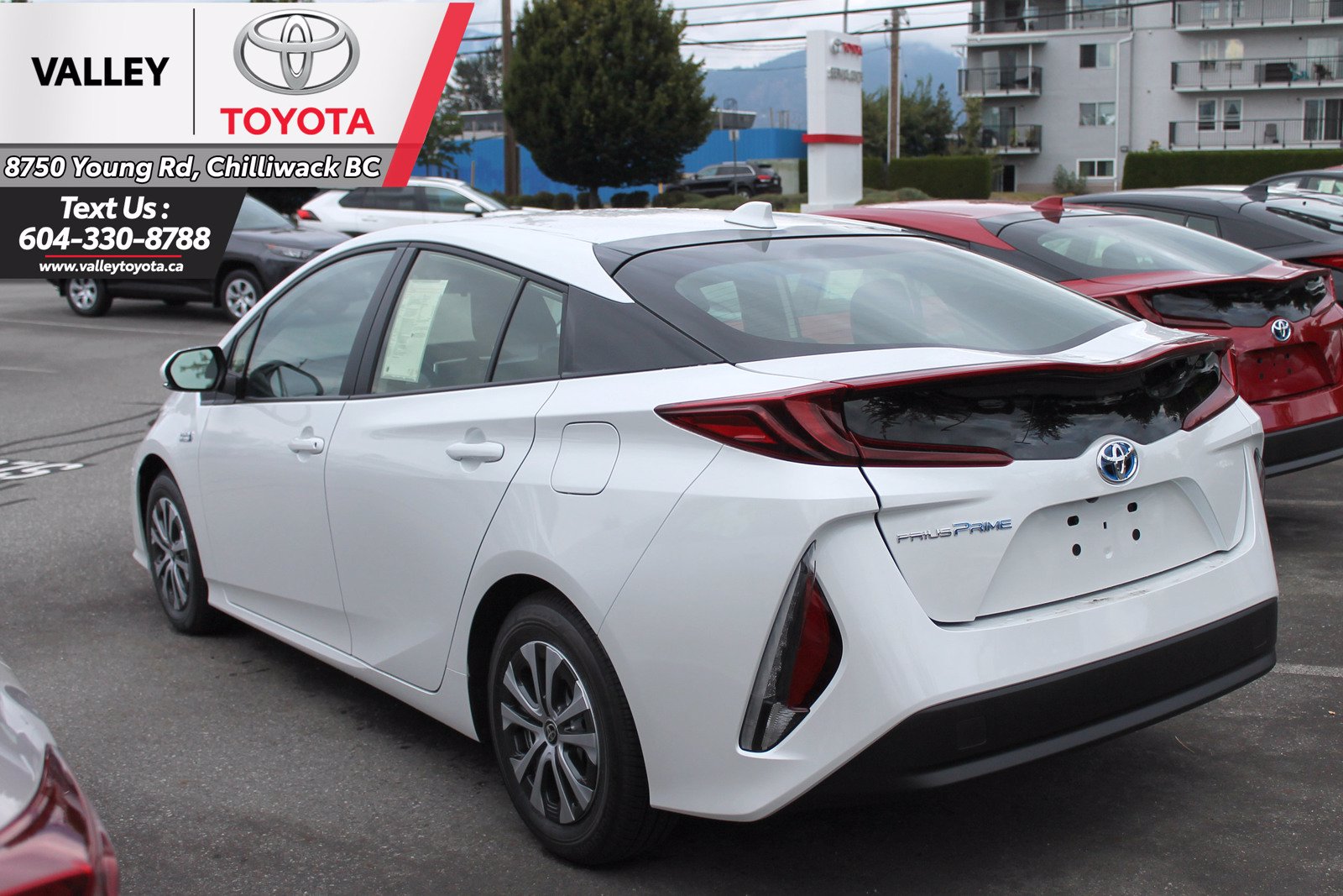 new 2021 toyota prius prime hatchback in chilliwack